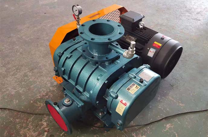 羅茨真空泵 羅茨風(fēng)機(jī)廠家發(fā)貨云南鑫仟順XQSSR120L羅茨真空泵(圖2)